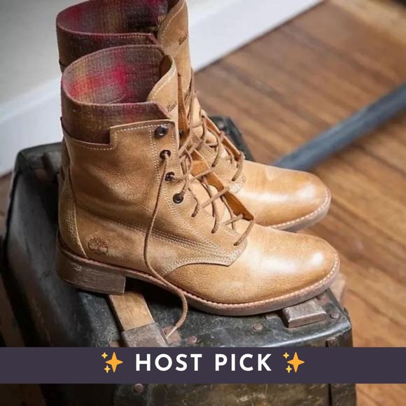 Timberland X Pendleton ♡ Whittemore Wool Accent Lace-Up Boots - Picture 1 of 16